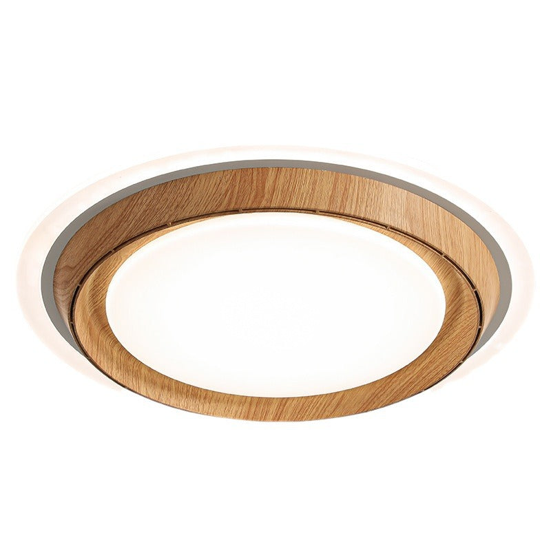 Modern Simplicity Bladeless LED Ceiling Fan Light for Bedroom - ABS PC Acrylic Round Design