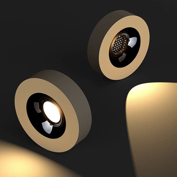 Modern Minimalist Iron Round Honeycomb LED Ceiling Light for Hallway