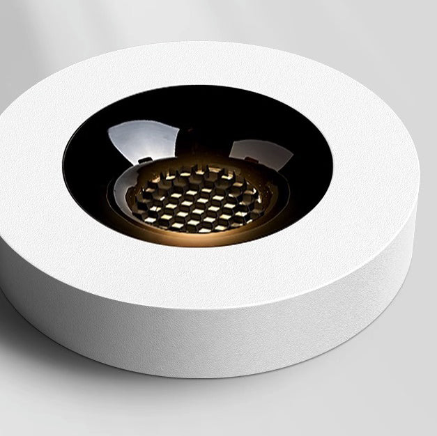 Modern Minimalist Iron Round Honeycomb LED Ceiling Light for Hallway