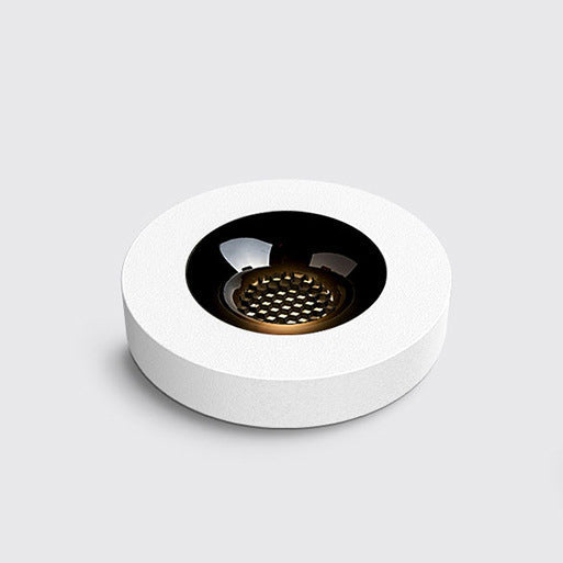 Modern Minimalist Iron Round Honeycomb LED Ceiling Light for Hallway