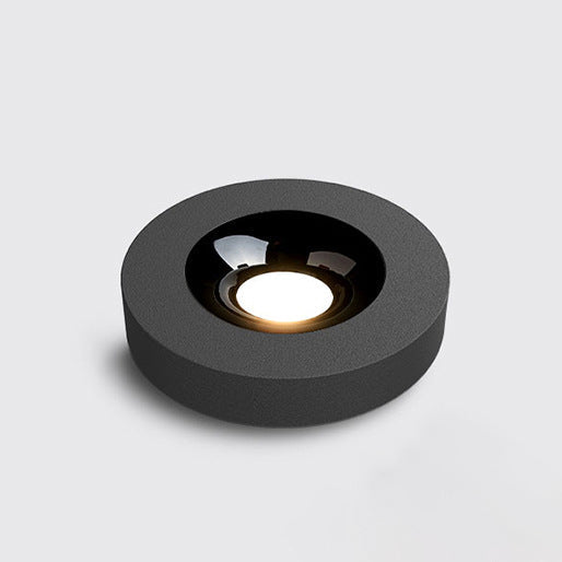 Modern Minimalist Iron Round Honeycomb LED Ceiling Light for Hallway