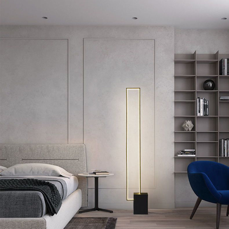 Modern Minimalist Iron Marble LED Floor Lamp for Living Room