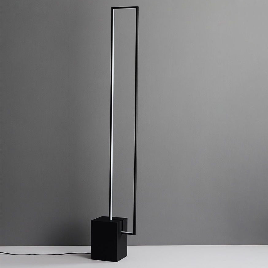Modern Minimalist Iron Marble LED Floor Lamp for Living Room