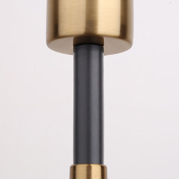 Contemporary Retro Dimmable Metal Cylinder Touch Sensor Table Lamp for Bedside