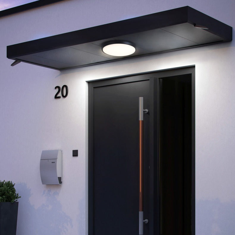 Modern Minimalist Waterproof LED Ceiling Light - Aluminum Alloy for Outdoor Patio