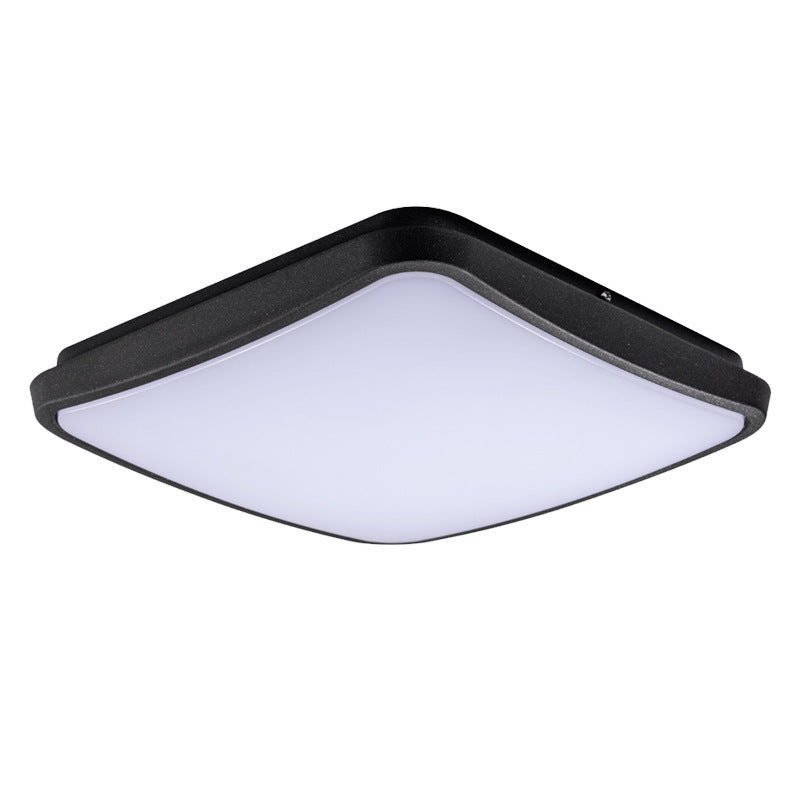 Modern Minimalist Waterproof LED Ceiling Light - Aluminum Alloy for Outdoor Patio
