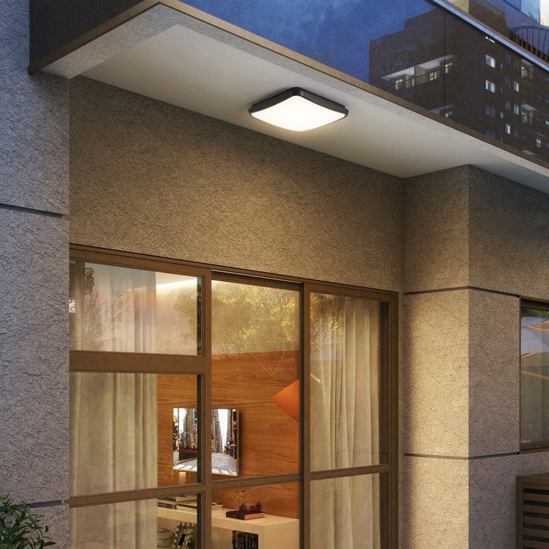 Modern Minimalist Waterproof LED Ceiling Light - Aluminum Alloy for Outdoor Patio