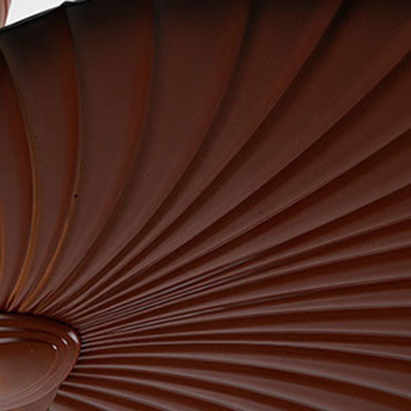 Contemporary Retro Acrylic Round Banana Leaf LED Downrod Ceiling Fan Light  

Enhance your living room with this stylish contemporary retro ceiling fan light. Crafted from durable ABS acrylic, it features a unique round banana leaf design that adds a fres