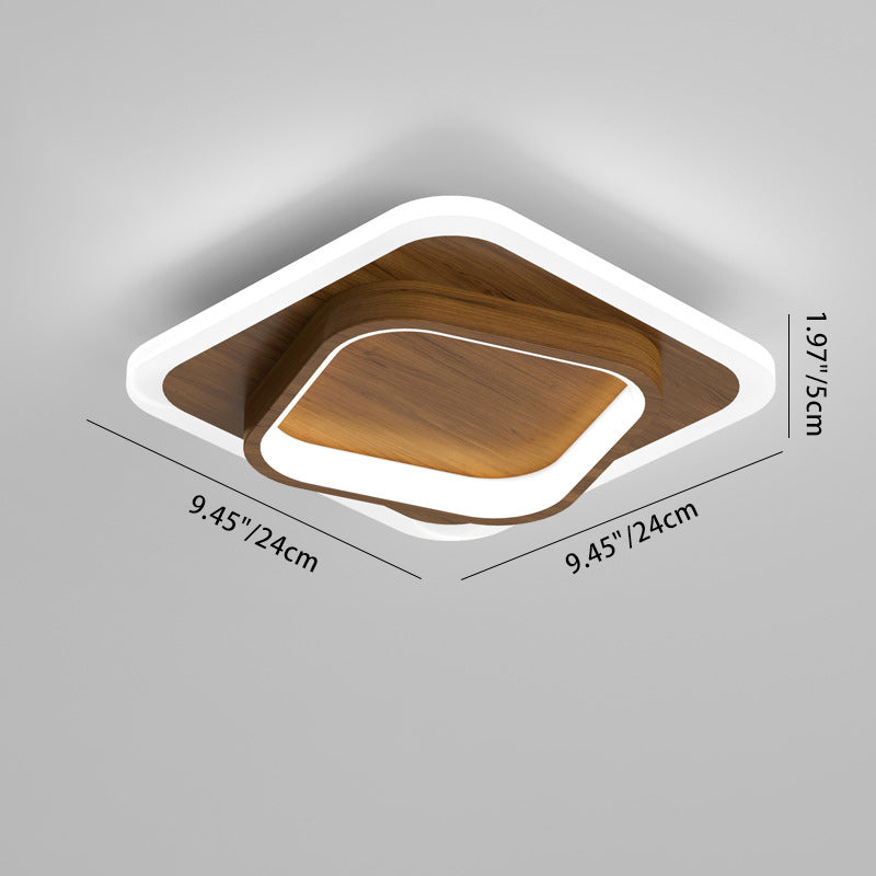 Contemporary Scandinavian Round LED Flush Mount Ceiling Light for Hallway

Illuminate your hallway with this sleek Scandinavian-inspired round flush mount ceiling light. Designed with a modern touch, it features durable iron and acrylic materials, making