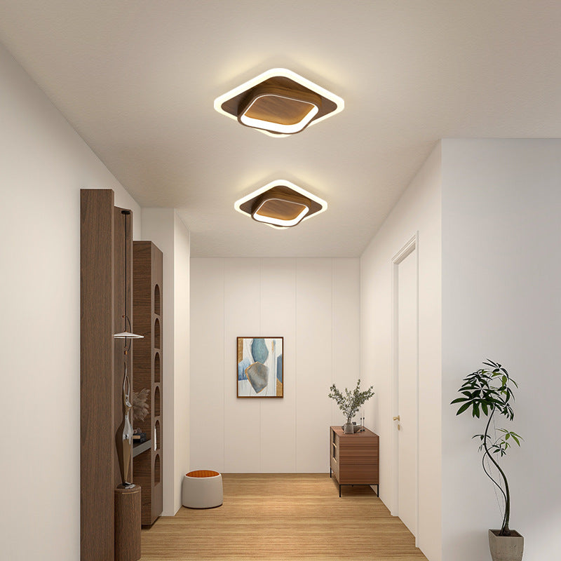 Contemporary Scandinavian Round LED Flush Mount Ceiling Light for Hallway

Illuminate your hallway with this sleek Scandinavian-inspired round flush mount ceiling light. Designed with a modern touch, it features durable iron and acrylic materials, making