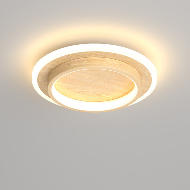 Contemporary Scandinavian Round LED Flush Mount Ceiling Light for Hallway

Illuminate your hallway with this sleek Scandinavian-inspired round flush mount ceiling light. Designed with a modern touch, it features durable iron and acrylic materials, making