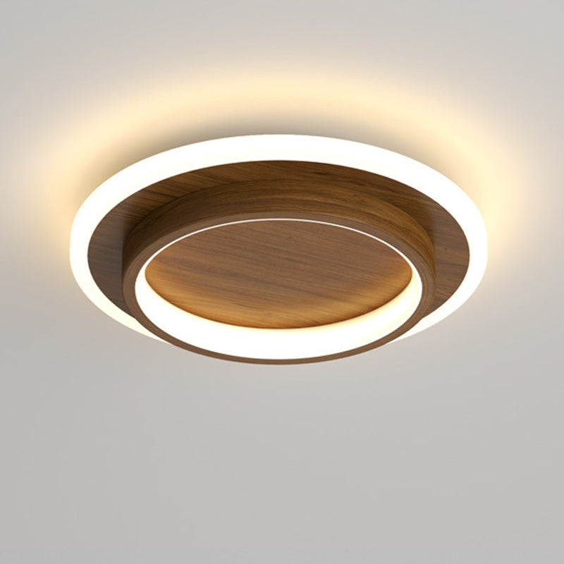 Contemporary Scandinavian Round LED Flush Mount Ceiling Light for Hallway

Illuminate your hallway with this sleek Scandinavian-inspired round flush mount ceiling light. Designed with a modern touch, it features durable iron and acrylic materials, making