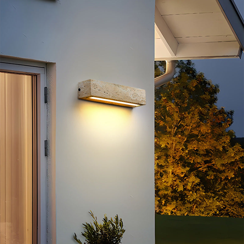 Contemporary Retro Waterproof LED Wall Sconce for Outdoor Patio