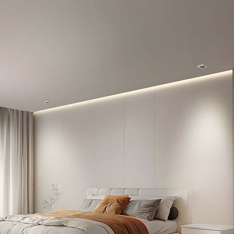 Modern Minimalist Iron Honeycomb LED Flush Mount Ceiling Light for Hallway