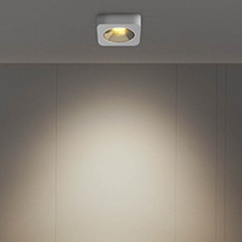 Modern Minimalist Iron Honeycomb LED Flush Mount Ceiling Light for Hallway