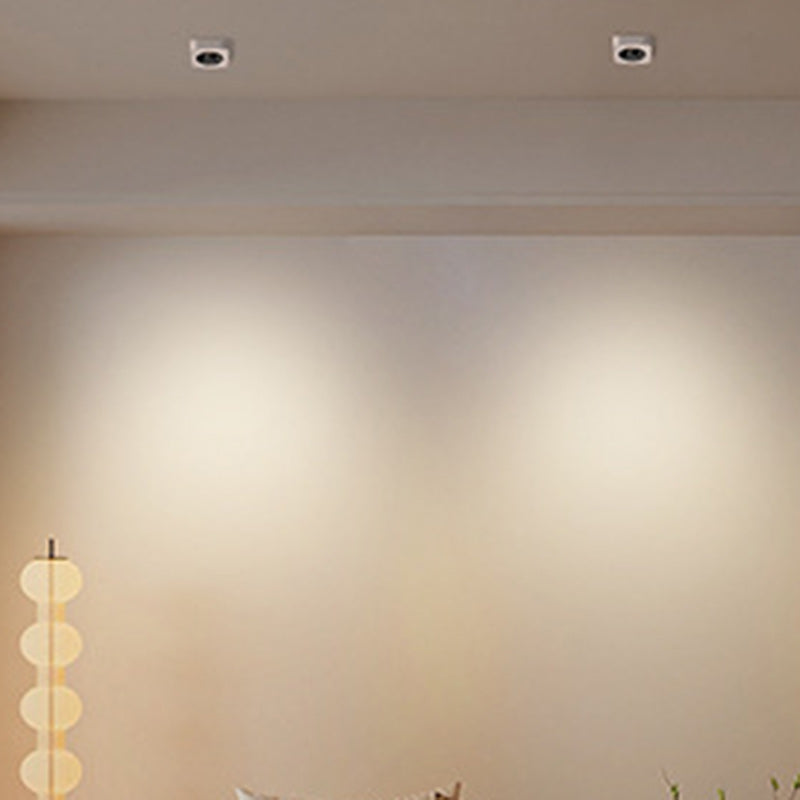Modern Minimalist Iron Honeycomb LED Flush Mount Ceiling Light for Hallway