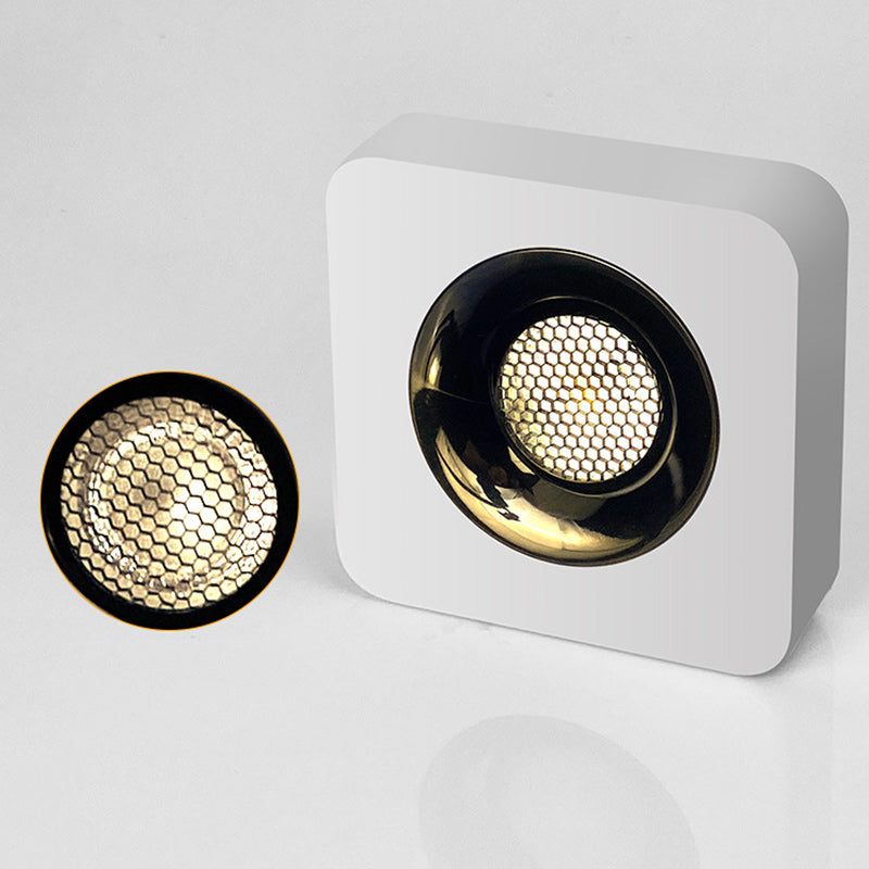 Modern Minimalist Iron Honeycomb LED Flush Mount Ceiling Light for Hallway