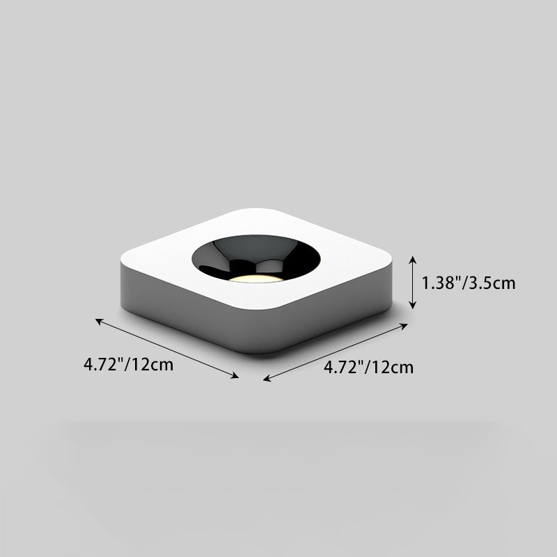 Modern Minimalist Iron Honeycomb LED Flush Mount Ceiling Light for Hallway