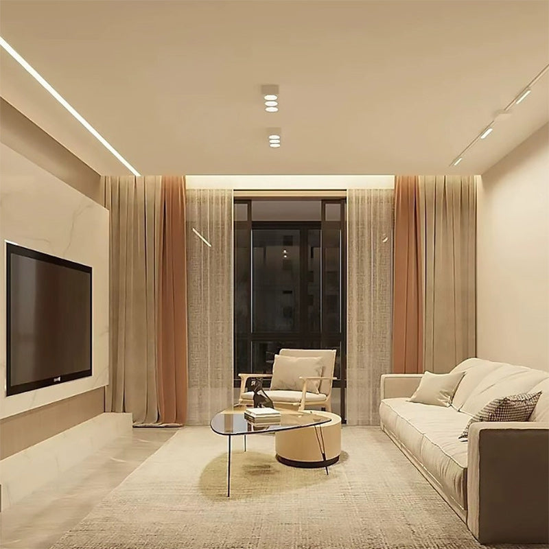 Modern Minimalist Iron Honeycomb LED Flush Mount Ceiling Light for Hallway