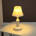 Contemporary Nordic Pleated LED Table Lamp - Stylish Bedside Night Light