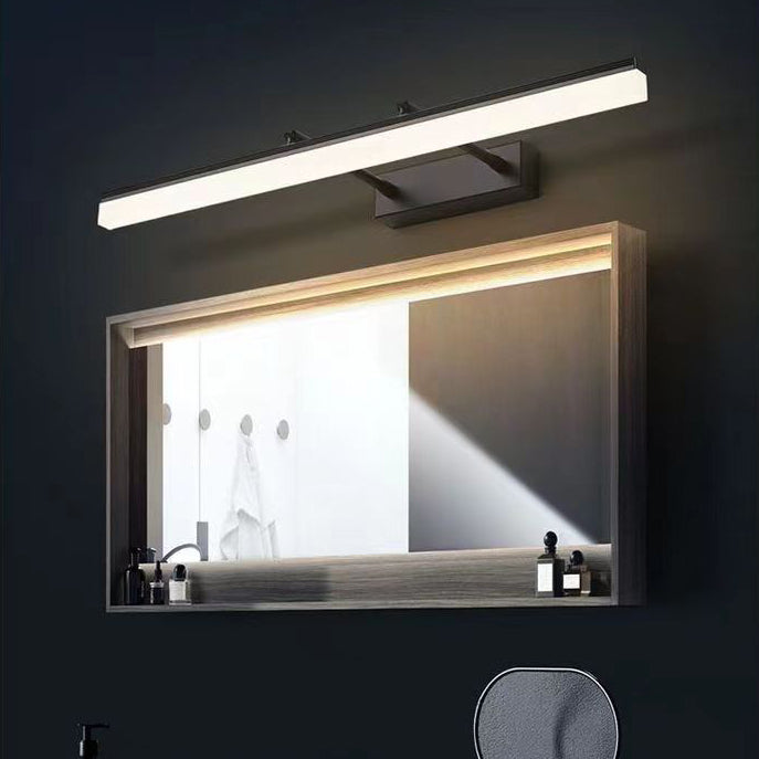 Modern Minimalist Stretchable LED Wall Sconce for Bathroom Vanity Lighting