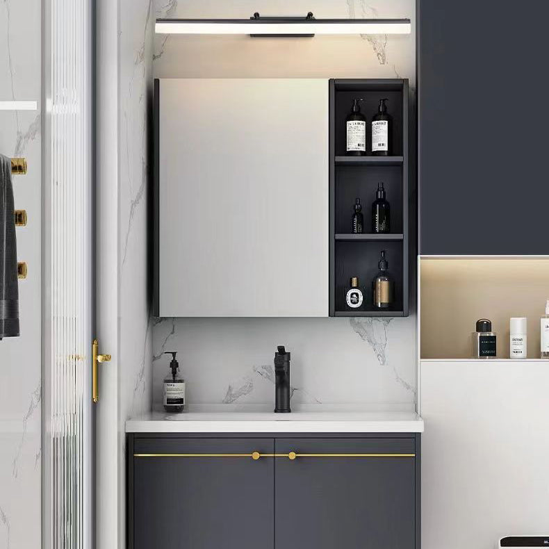 Modern Minimalist Stretchable LED Wall Sconce for Bathroom Vanity Lighting
