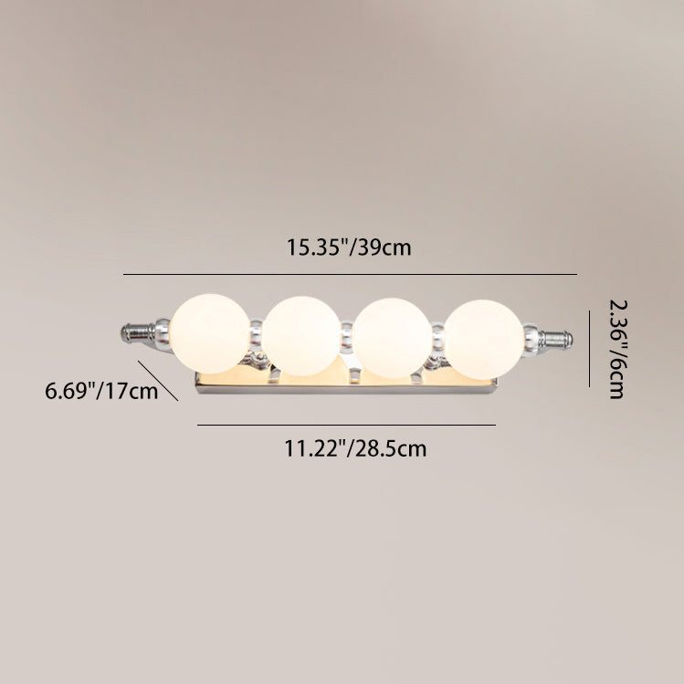 Contemporary Nordic Stainless Steel LED Wall Sconce - Bathroom Vanity Lighting