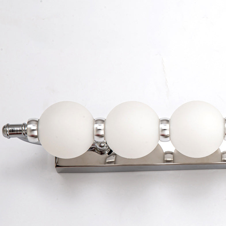 Contemporary Nordic Stainless Steel LED Wall Sconce - Bathroom Vanity Lighting