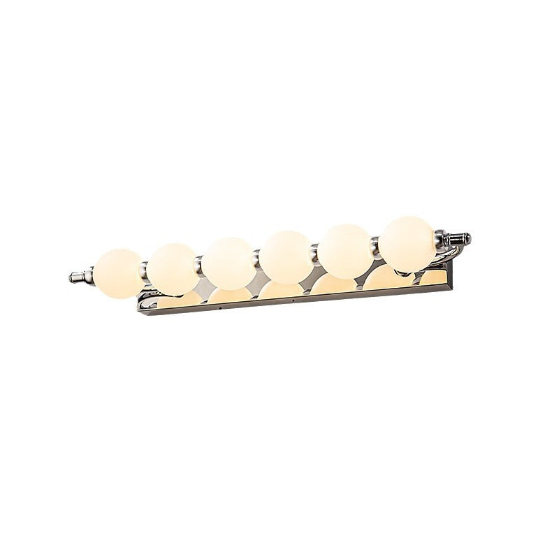 Contemporary Nordic Stainless Steel LED Wall Sconce - Bathroom Vanity Lighting
