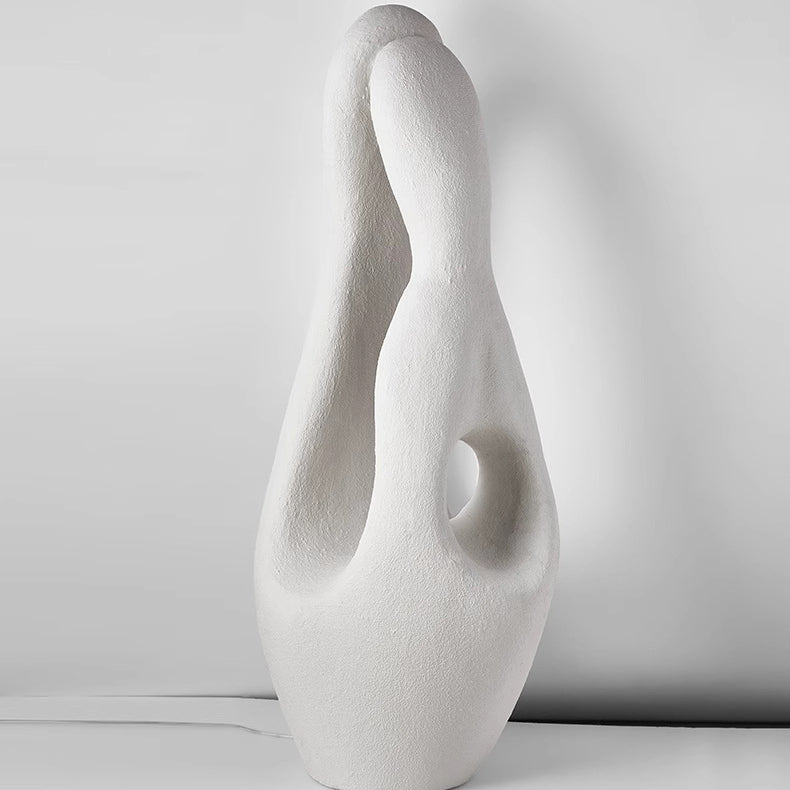 Contemporary Polystyrene Irregular Floor Lamp for Living Room - 1-Light Design