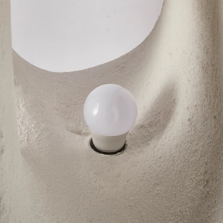 Contemporary Polystyrene Irregular Floor Lamp for Living Room - 1-Light Design