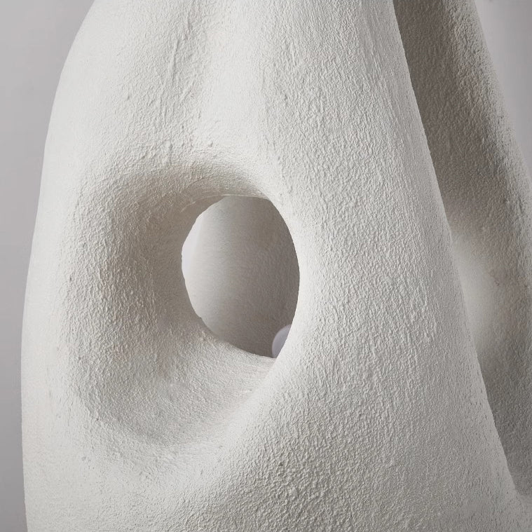 Contemporary Polystyrene Irregular Floor Lamp for Living Room - 1-Light Design