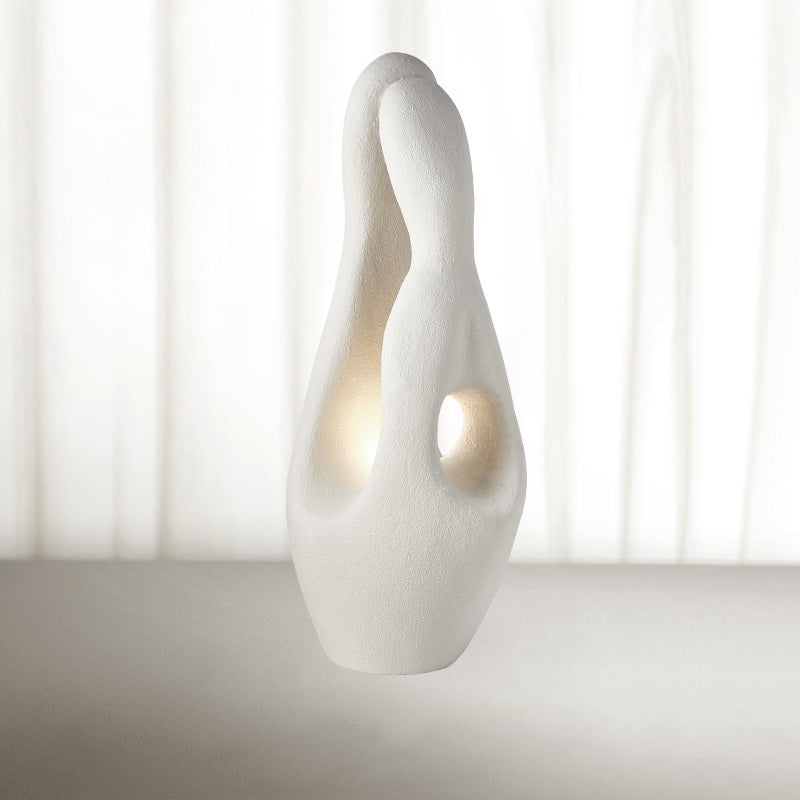 Contemporary Polystyrene Irregular Floor Lamp for Living Room - 1-Light Design