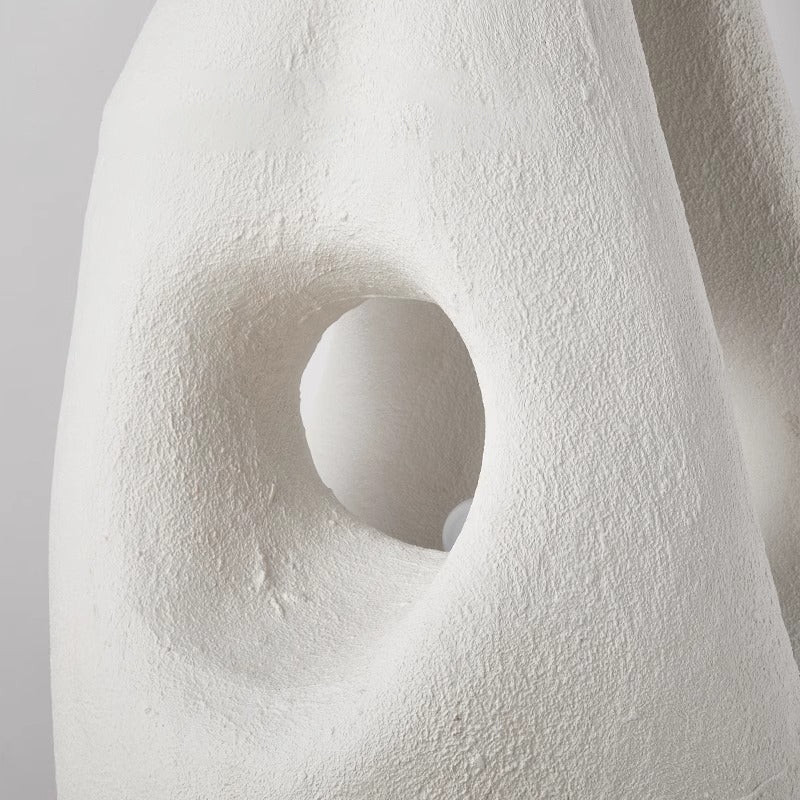 Contemporary Polystyrene Irregular Floor Lamp for Living Room - 1-Light Design