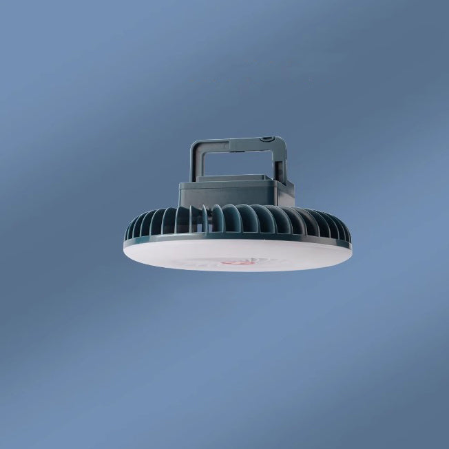 Rechargeable Waterproof LED Camping Fan Light - Magnetic Hanging Design for Outdoor Patio
