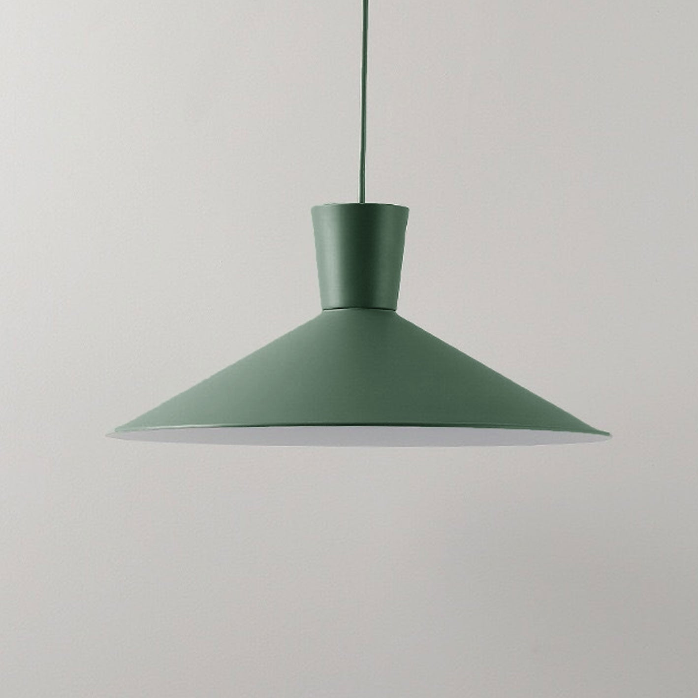 Nordic Minimalist Macaron 1-Light Pendant Light – Modern Solid Color Design