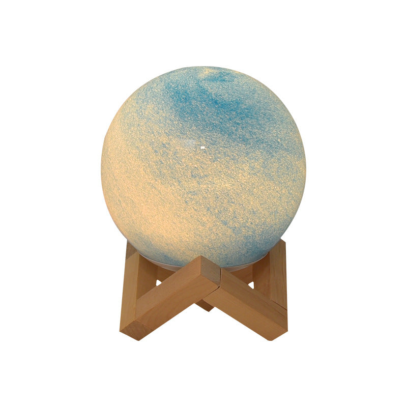Nordic LED Night Light Table Lamp - Creative Decorative Lighting for Bedroom, Living Room, and Kids Room
