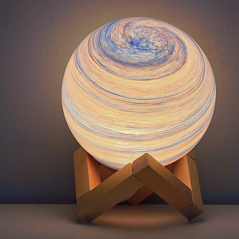 Nordic LED Night Light Table Lamp - Creative Decorative Lighting for Bedroom, Living Room, and Kids Room