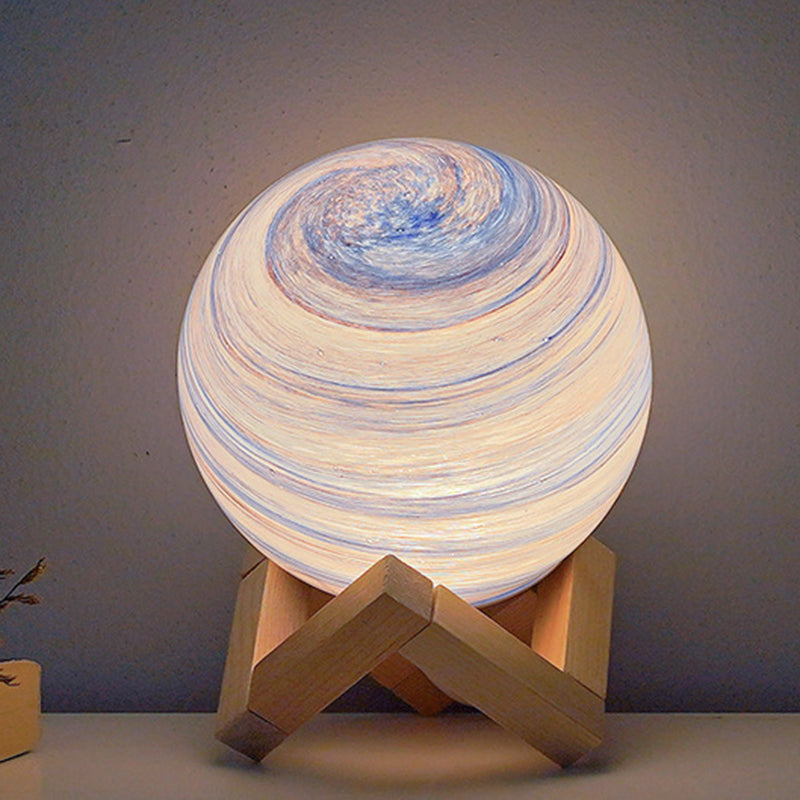 Nordic LED Night Light Table Lamp - Creative Decorative Lighting for Bedroom, Living Room, and Kids Room