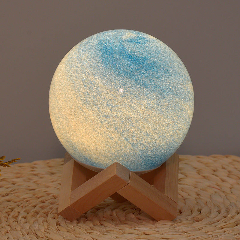 Nordic LED Night Light Table Lamp - Creative Decorative Lighting for Bedroom, Living Room, and Kids Room