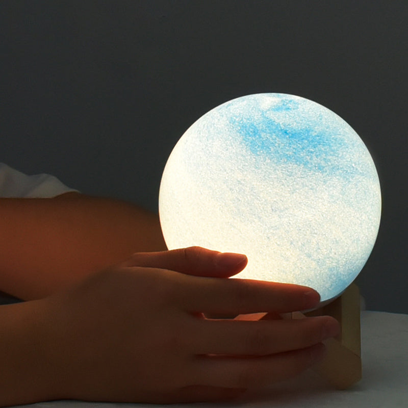 Nordic LED Night Light Table Lamp - Creative Decorative Lighting for Bedroom, Living Room, and Kids Room