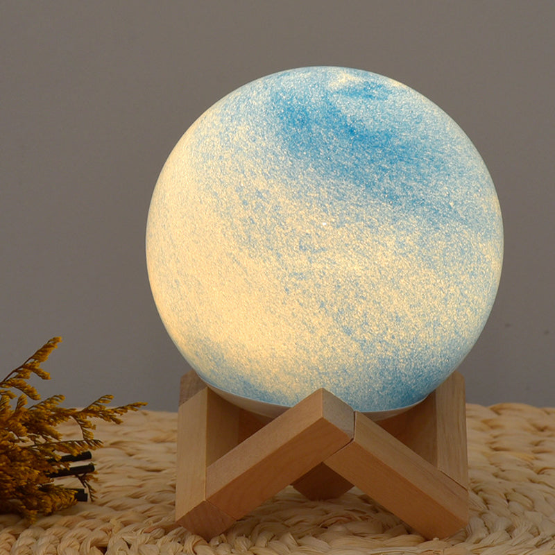 Nordic LED Night Light Table Lamp - Creative Decorative Lighting for Bedroom, Living Room, and Kids Room