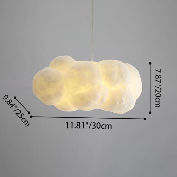 Floating Cloud 1-Light LED Pendant Light – Modern Indoor Lighting Fixture for Home, Kitchen, and Dining Room