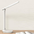 Modern Double Folding Eye Care Wireless Rechargeable LED Desk Lamp - Touch Control, Adjustable Brightness, USB Charging, Energy Efficient, Eye Protection, Portable Design for Home Office, Study, Reading, Nightstand, Desk Lighting Solutions