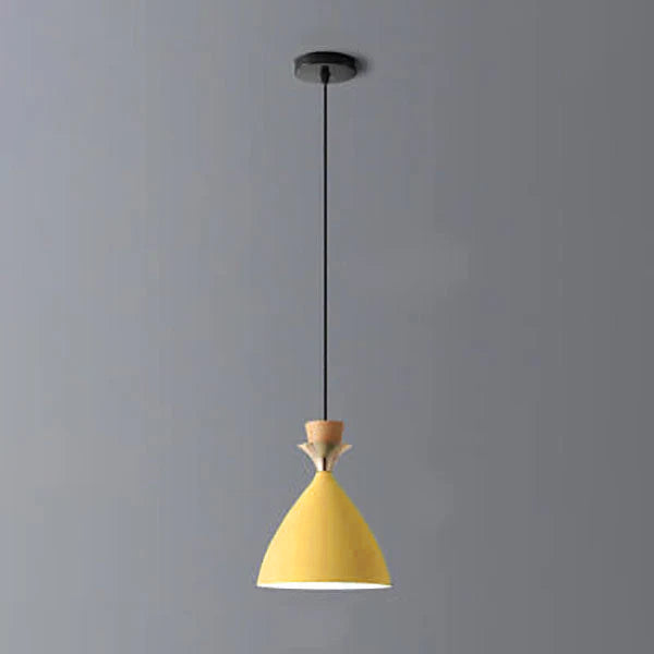 Nordic Macaron Iron Cone Chandelier - 1/3 Light Pendant Light