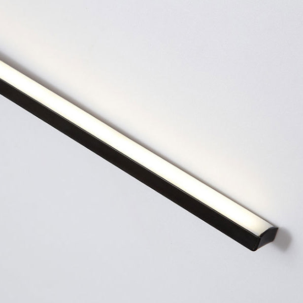 Modern Minimalist LED Vanity Light Wall Sconce - Aluminum Iron Square Design for Living Room