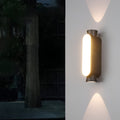 Waterproof LED Outdoor Wall Sconce - Black Modern Up and Down Lights
