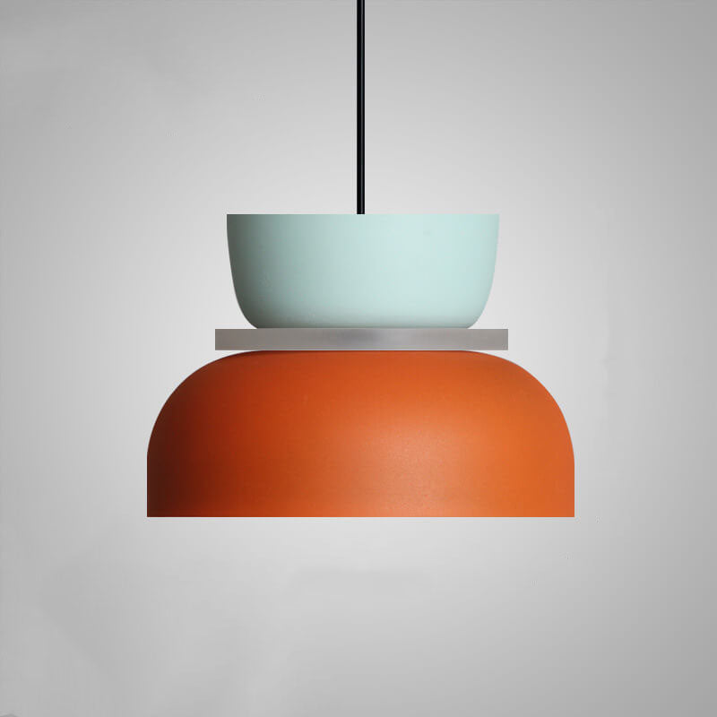 Nordic Colorful LED Pendant Light - Modern Macaron Design, Bright Adjustable Lighting for Home & Kitchen Decor