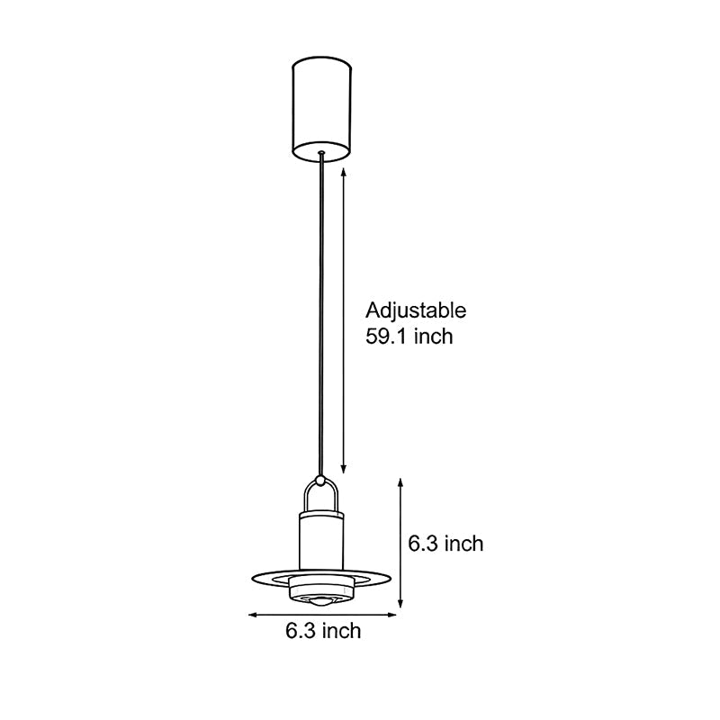 Nordic Metal Glass Pendant Lamp - Modern Hanging Light Fixture
