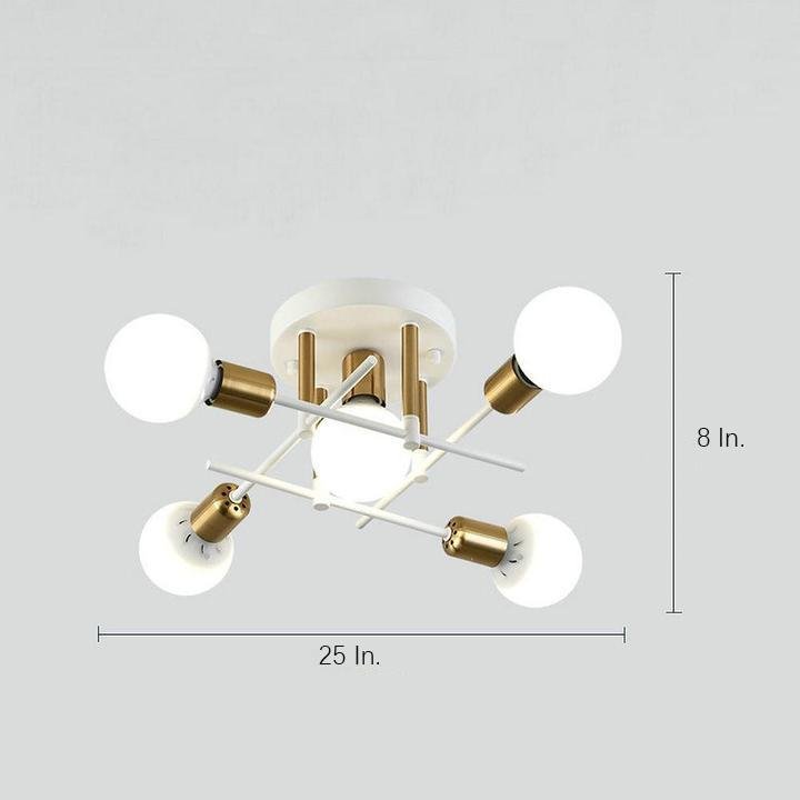 Geometric Nordic LED Ceiling Lights Flush Mount Lighting